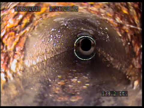 Main line inspection Manhole 'lamp hole' Manhole '1507 silver' - YouTube