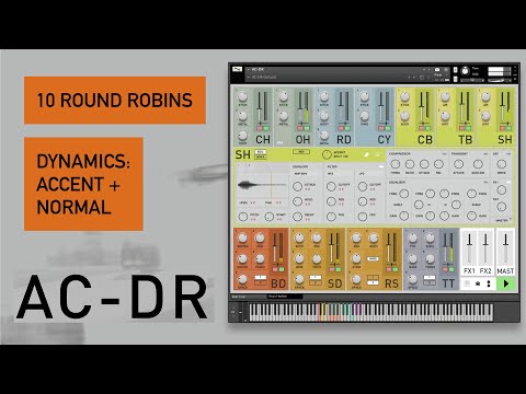 AC-DR: Acoustic Drum Machine | Kit Preview