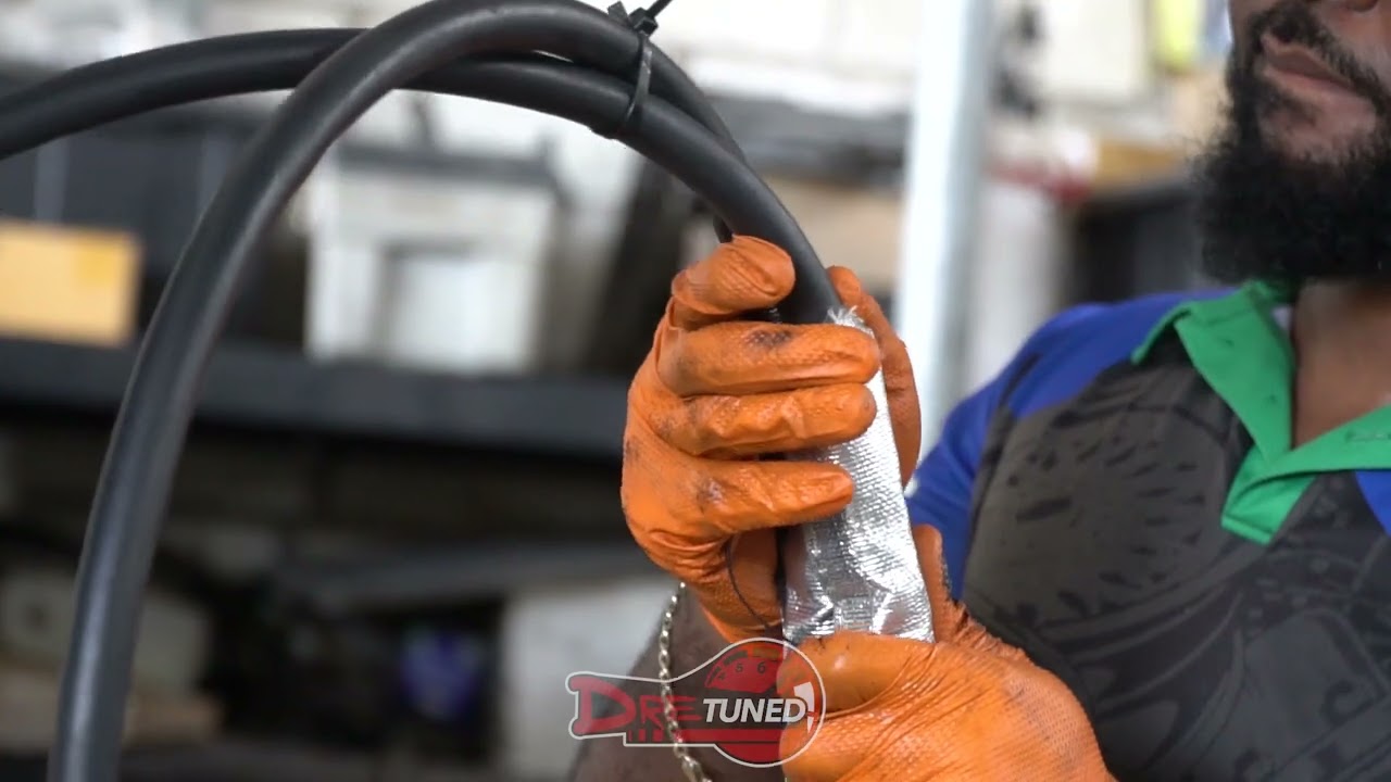 Dretuned 2022 4JJ3 Isuzu Dmax  Upgraded Transmission Cooler Kit