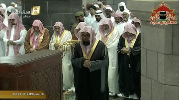 صلاة التراويح رمضان 1438هـ الليلة 7 الشيخ سعود الشريم من سورة الانعام