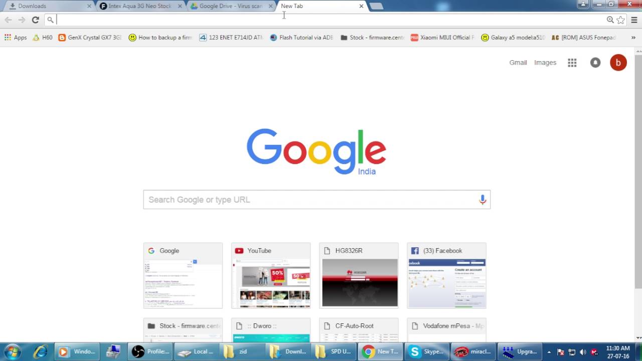 intex aqua 3g neo flashing