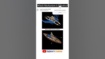 which mechanism is effective ? #technology  #engineering  #mechanicalengineering #mechanics #shorts