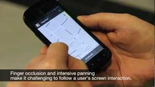 Map Navigation and Spatial Memory Performance on Projector Phones with Peephole Interaction screenshot 5