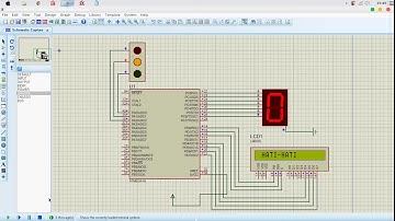 Cara Membuat Lampu Lalu Lintas (Traffic Light) Menggunakan Proteus dan Codevision