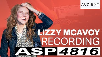 Lizzy McAvoy Audient Vlog #7 - Recording on ASP4816 with Alex Kline