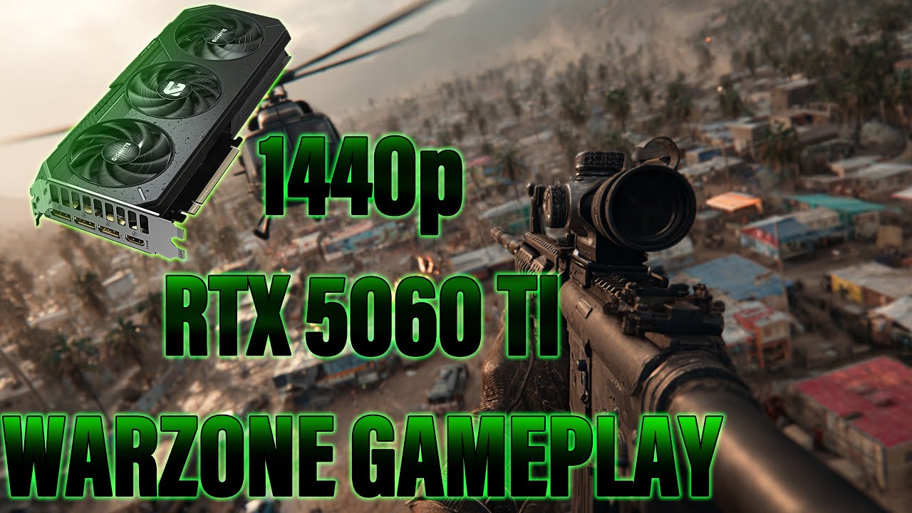 RTX 5060 TI in Call of Duty Warzone | Better Than I Thought - YouTube