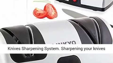 Electric Knife Sharpener 2019 Linkyo Kitchen Knives Best Electric knife Sharpening System