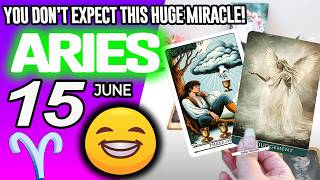 Aries ♈🍀YOU DON’T EXPECT THIS HUGE MIRACLE❗️💖 horoscope for today MAY 15 2026 ♈ #aries tarot MAY