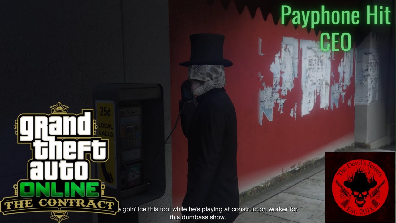 Payphone Hit CEO (Bulldozer Bonus) GTA Online The Contract YouTube