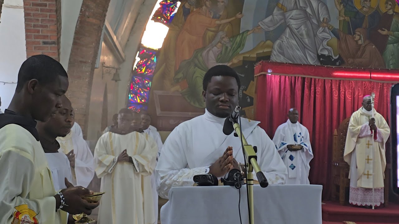 Messe Chrismale 2025, Évangile chanté