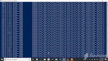 Getting logs from Event Viewer by using PowerShell cmdlet Get-Eventlog