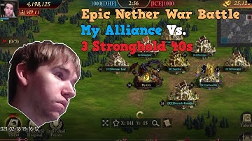 King of Avalon - Nether War Vs. 3 SH 40s