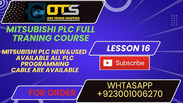 HOW TO USE MATH FUNCTION ALL COMMAND IN MITSUBISHI PLC LESSON 16