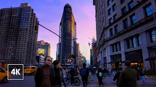NYC Walk : Broadway Manhattan walking tour, Spring 2023