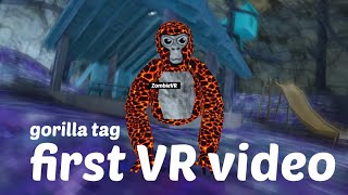 first vr video | gorilla tag