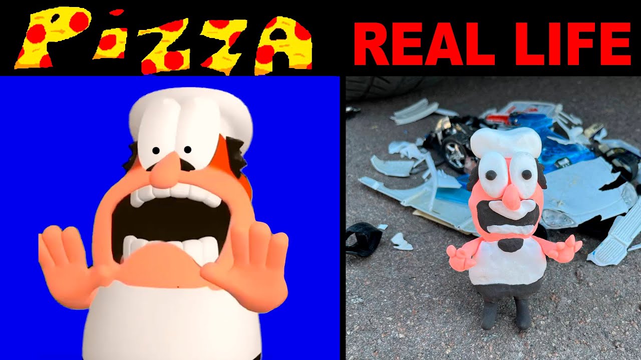 Pizza Tower Screaming Meme Vs Real Life Part5 - YouTube