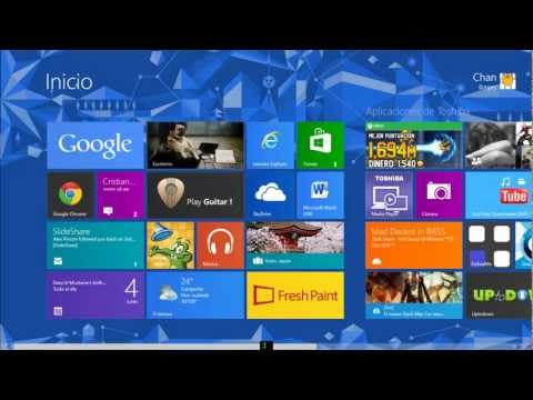 Video: Dónde Encontrar El Panel De Control En Windows 8