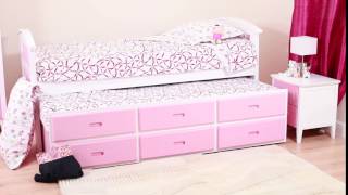 The Sweet Dreams Elliot Captains Bed is part of the Elliot kids range! The Sweet Dreams Elliot captains bed frame is a premium 