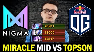 Miracle Mid Vs Topson Signature Void Spirit Nigma Vs Og
