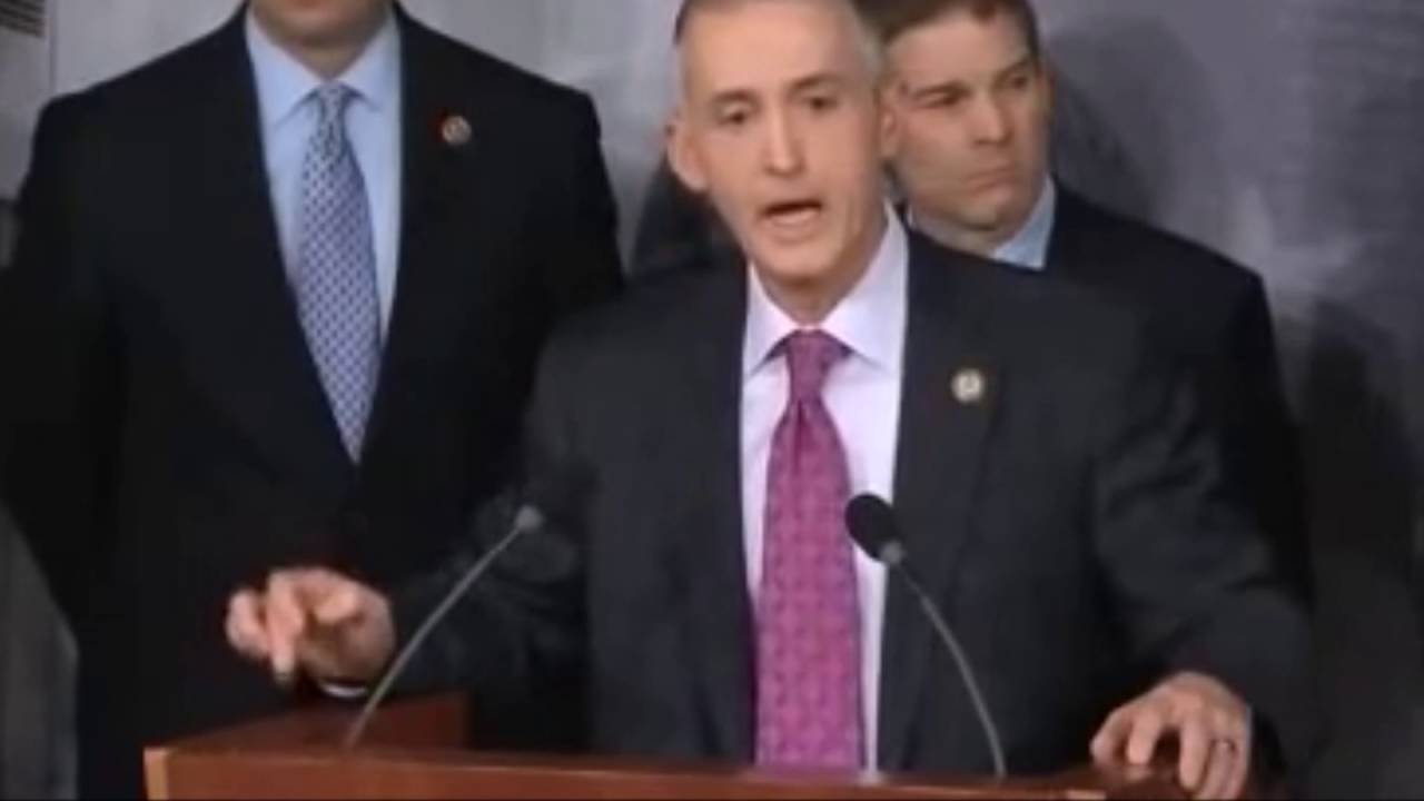 [Trey Gowdy] #1: Responds; "Do You Know? What Difference Does It Make?!"