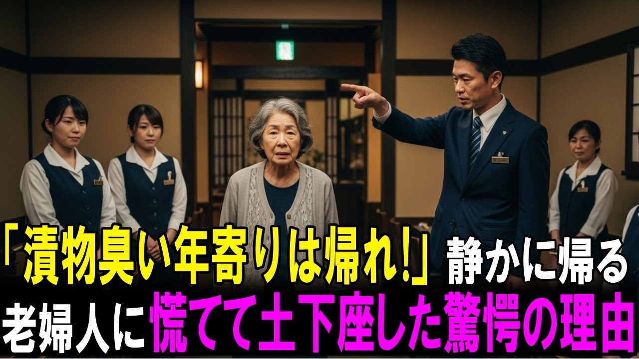 【驚愕】ホテルのレストランから不当に追い出された老婦人。１本の電話で役員全員に緊急招集がかかった、その理由とは…