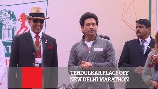 Tendulkar Flags Off New Delhi Marathon | Sports News screenshot 4