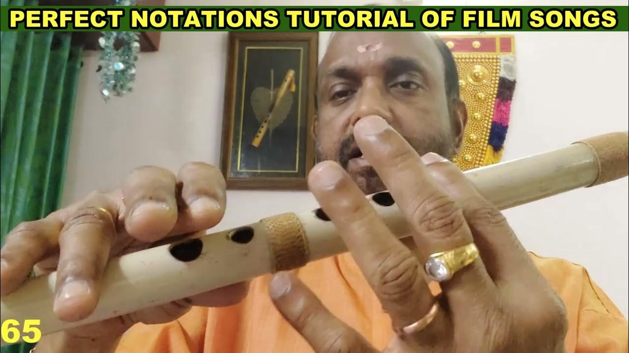 FLUTE TUTORIAL FLUTE CLASSES MALAYALAM PR MURALI "POOVUM