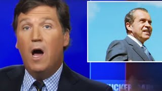 Tucker Carlson's Latest INSANE Conspiracy Theory Involves Nixon and The CIA