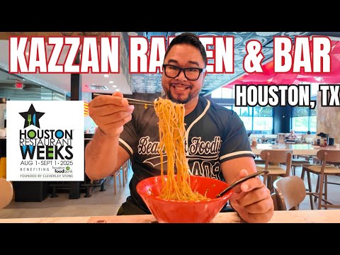Kazzan Ramen & Bar - Houston TX - YouTube