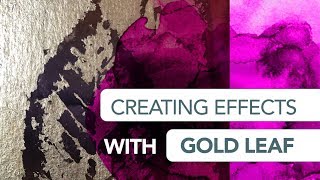 HOW TO CREATE A GOLD LEAF SKELETON | Gold Leaf Ideas