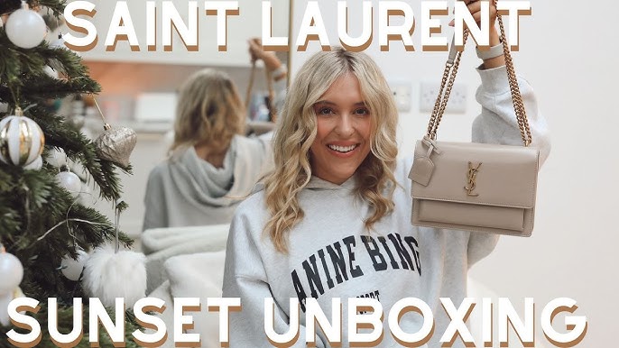 YSL Sunset On Chain Bag Review - YSL Sunset Small Bag Unboxing - Best YSL  Bags To Buy - YouTube