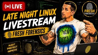 Fresh Forensics Late Night! Working On Projects.. 💪