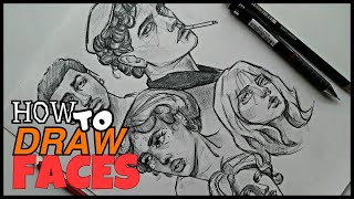 How to draw a face for Beginners. [ Everything you need to know!! ] #art #drawing #howtodraw #faces