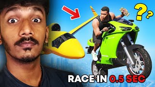 World's Hardest Bike Race Part 1 -  GTA 5 Tamil Stunt Race - GTA 5 Funny moment - Sharp Tamil Gaming screenshot 3