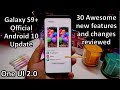 Galaxy S9+ Official Android 10 update 30 NEW awesome features and changes One UI 2.0