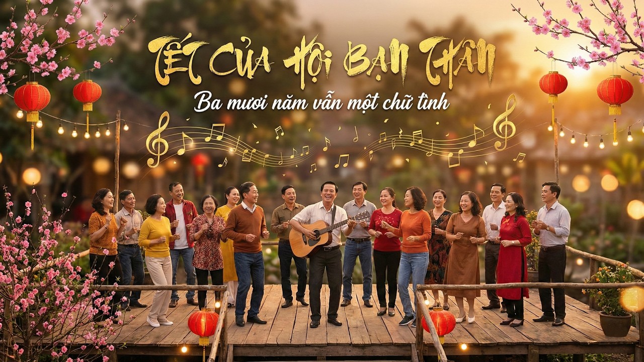 60 Phút Nhạc Tết 2026 Cực Nhộn - Playlist Nhạc Sống Acoustic Chúc Tết, Ăn Tiệc, Hội Hè