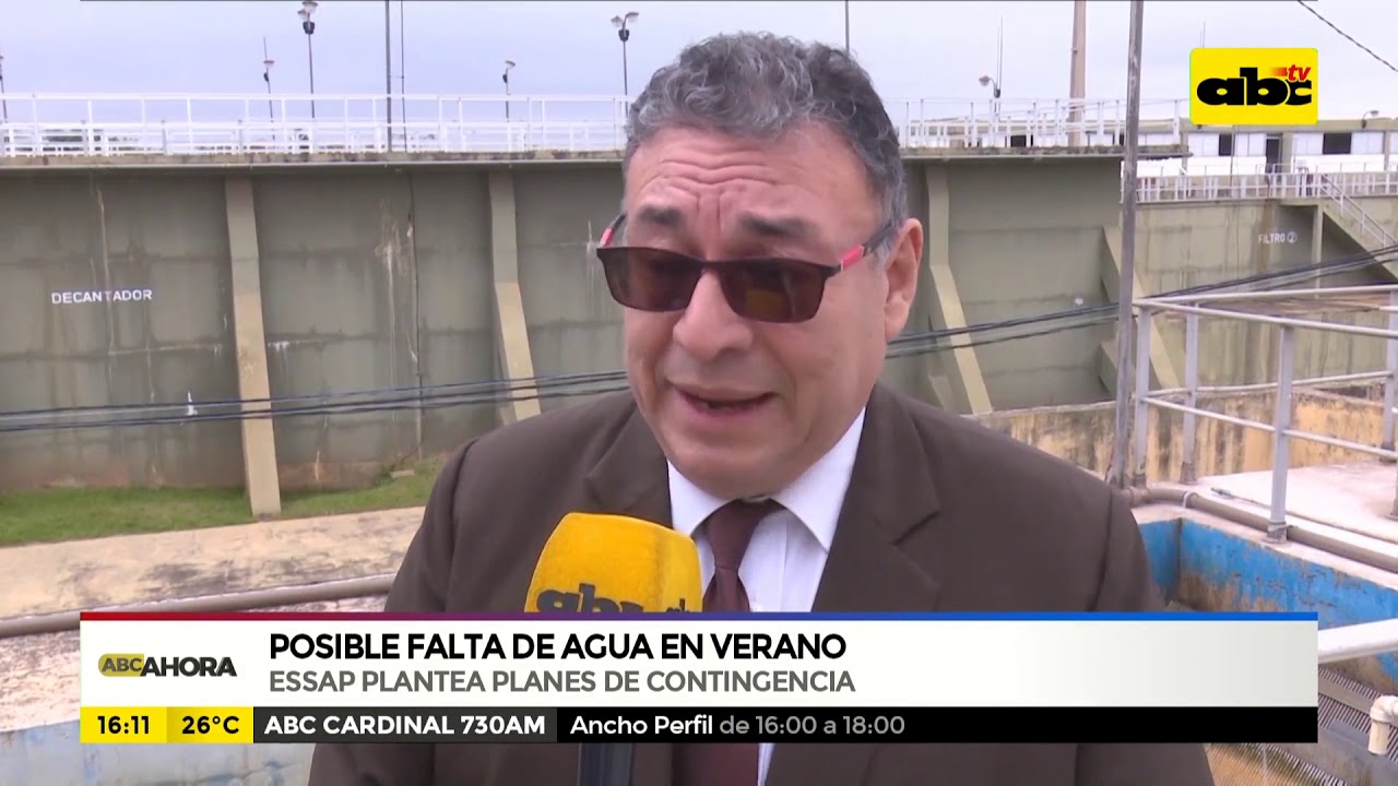 agua potable loja Posible falta de agua en verano