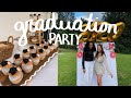 my high school graduation party!