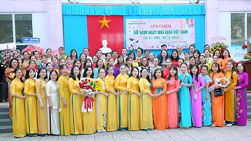 Kỷ Niệm 40 Ngày Nhà Giáo VN Trường Nguyễn Minh Khanh