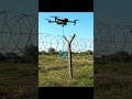 Drone Gets Tangled with Soldiers’ Barbed Wire! 🚁⚠️ #aivideo #drone #shortsvideo #short #shorts