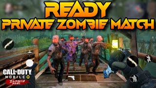 Ready to Battle royale zombie private match cod mobile full commentary : Call Of Duty mobile