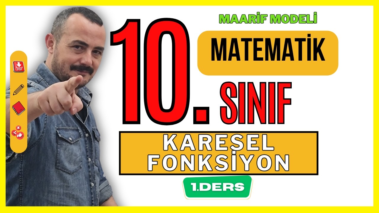 10.Sınıf Karesel Fonksiyon 1 | 10.Sınıf Matematik Yeni Müfredat | Tema 4
