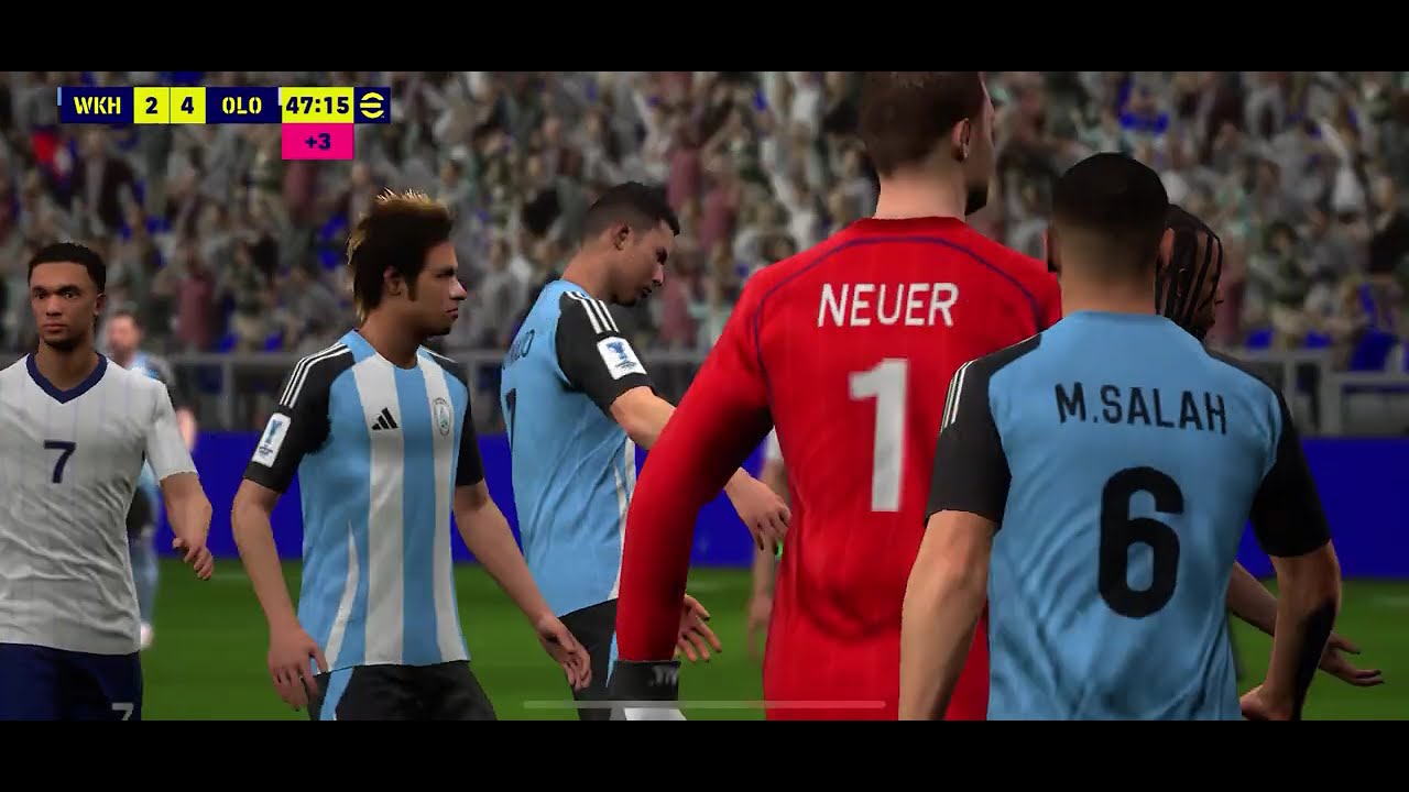 Play football with brother haha Supper shoot shoot 7-7