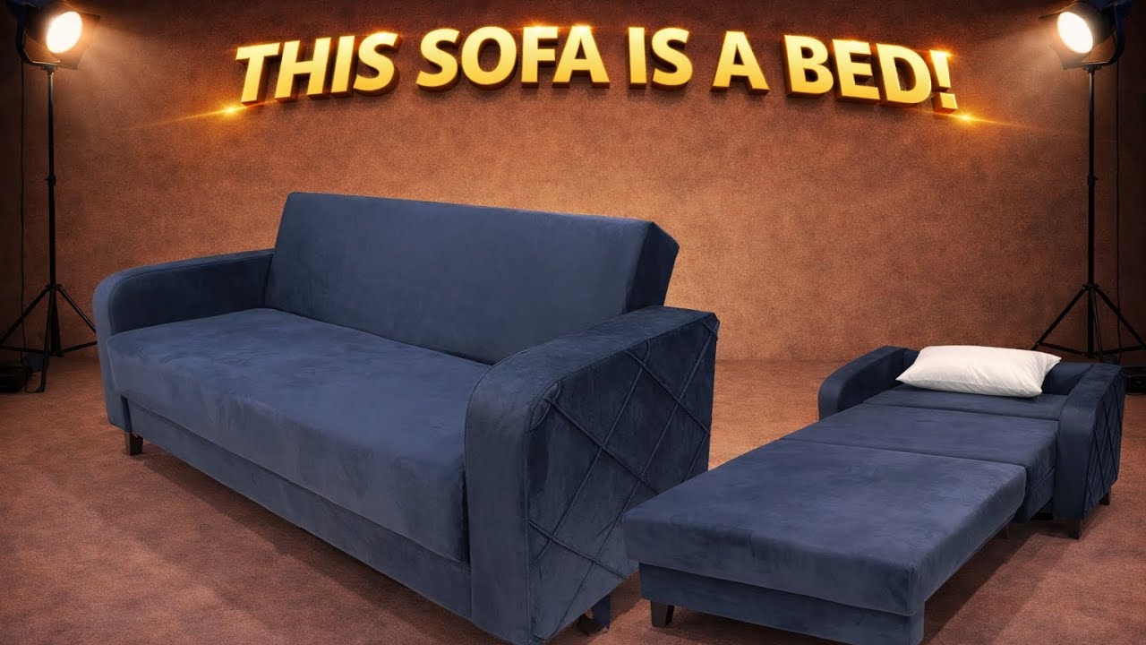 This Sofa Turns Into a Bed! | Smart Sofa DesignBu Kanepe Yatağa Dönüşüyor! | Akıllı Koltuk Tasarımı