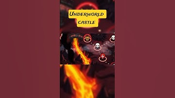 "Underworld castle" 🏰 inside look 🤩 in Dynamons world 🌎 #shorts #gaming #dynamonsworld