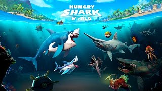 New game. Hungry Shark evulsion.how to go to the special tunnel and survive the heat and hot stones. screenshot 5