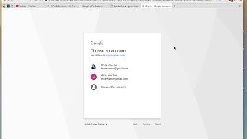 Web API Kit: OAuth - Connecting to Google