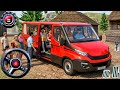 Realistic Van Driving 3D: US Van Offroad City Driving Pick Drop 3D Game - Android Gameplay