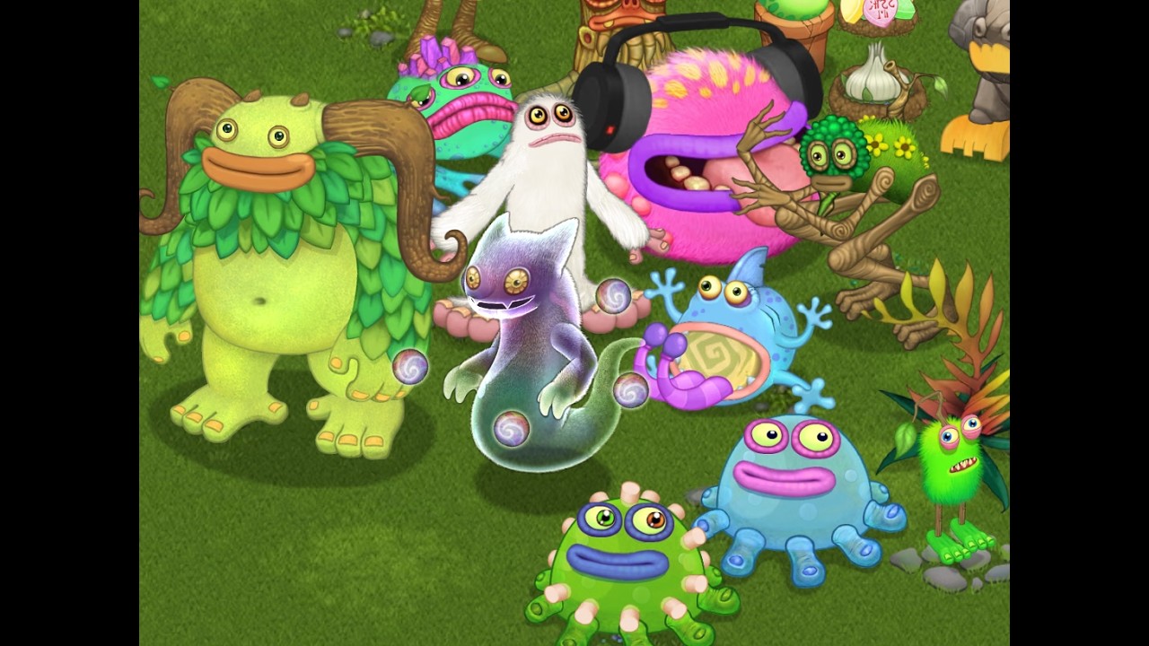 My Singing Monsters: plant island song