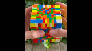 Giant 11X11 Rubiks Cube Solving